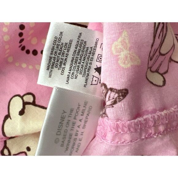 Disney Winnie The Pooh Women's Pink Lounge/ Pajama Pant Size M - Picture 7 of 7